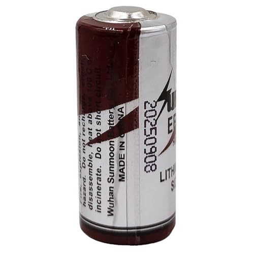 Set 2pcs Batería ER14335 3.6V 1650mAh Litio miniatura 4
