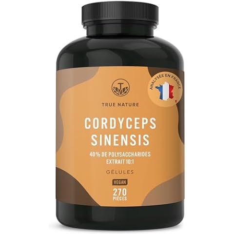 Champignon Cordyceps Sinensis - TRUE NATURE Cover