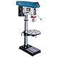 KATSU Tools Robuste Tischsäulenbohrmaschine, 550 W + 16 mm Bohrfutter + 16 Geschwindigkeiten, elektronischer Schalter mit variabler Geschwindigkeit, max. 80 mm Bohrtiefe + max. 2770 U/min,