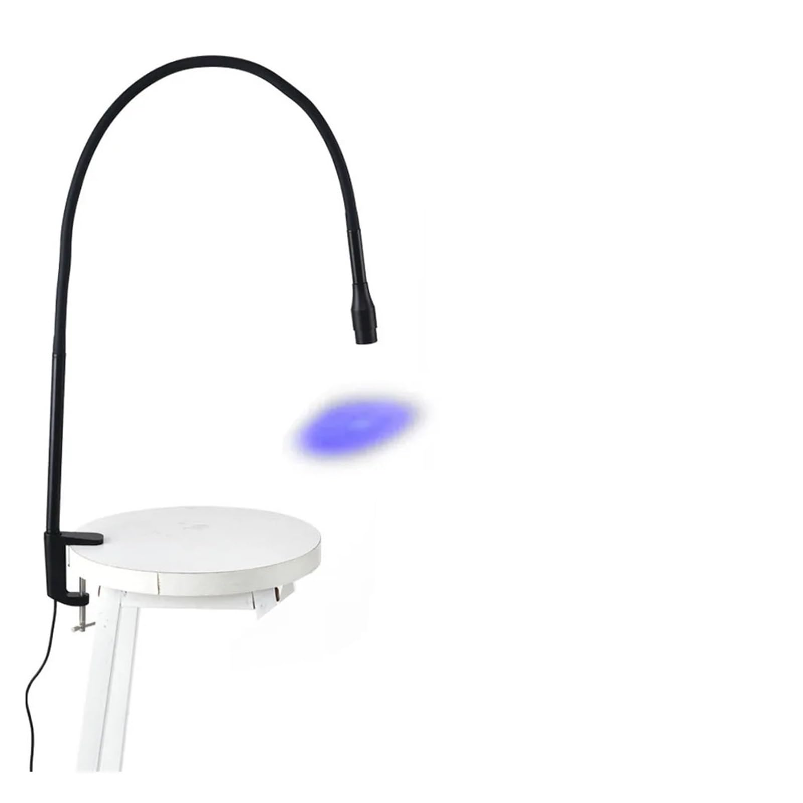 CVFRDD USB UV Glue Curing Lamp For Eyelash Extension Curing False Eyelashes Grafting Nail Beauty UV Focusing Adjustment Gel Curing Lamp