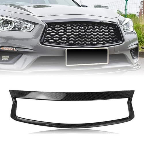Capot maille grilles calandre INFINITI Q50 protection pare-chocs look carbone rigide