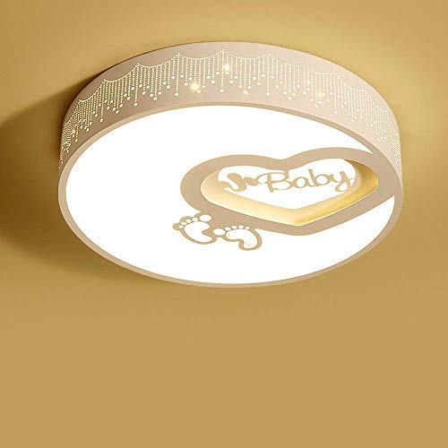 Plafonnier moderne LED salon d'une finition circulaire épurée 50x50 cm