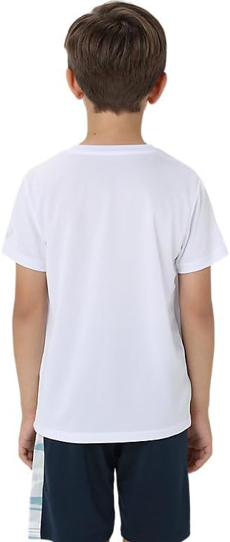 ASICS Kid's SPIRAL GRAPHIC Short Sleeve TEE Training Apparel