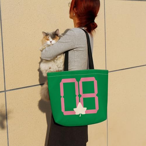 Bolsa reutilizable Green Pink Sorority 08 miniatura 2