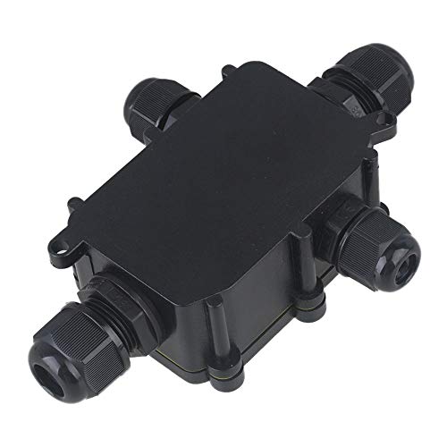 Cnbtr Outdoor Ip68 Junction Box 4 Way Cable Wire Connector Ion Gland Electrical With 4 Terminal #TOP1