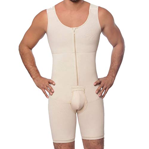 Faja entera para hombre elástica que aplana el vientre y estiliza