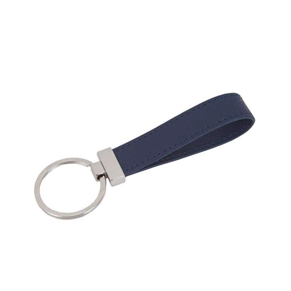 JNJSTELLA Genuine Leather Key Fob Chain Ring Keychains