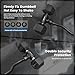 Dumbbell Converter, Convert Dumbbells to Curl Bar, Dumbbell Barbell Converter Bar, Balency EZ Curl Bar for Home Gym Workout, Adjustable Weight & Up to 200LB Capacity Weight Curl Bar for Weight Lifting