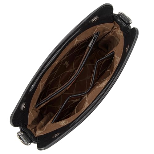 Image of Wrangler Western Handbag for Women Crossbody Bag Top Handle Shoulder Bag Embossed Cowgirl Fringe Purse