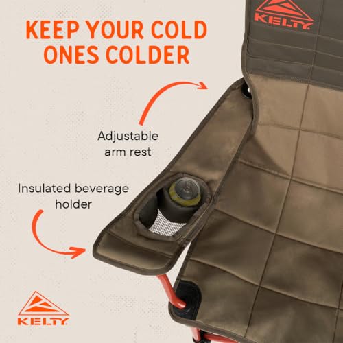 Image of Kelty, Lowdown Chair, Bungee Cord /Beluga, One Size