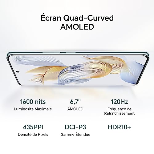 HONOR 90 - 200 MP, 6,7" AMOLED, 12 GB RAM, 5G, 5000 mAh, svart