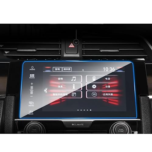 Film protection navigation Honda Civic 2019 écran anti-rayures 9H