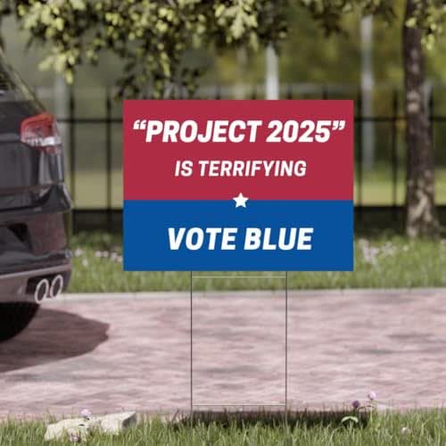 Stop Project 2025 Yard Sign, Project 2025 Sign