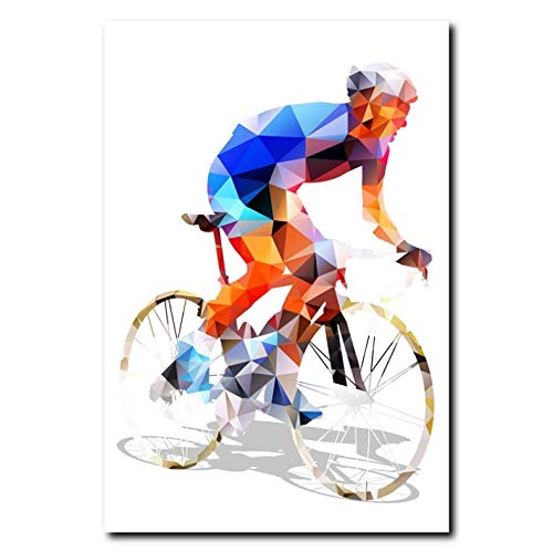 Vélo Toile Peinture Affiche pour créer un mur décoratif élégant de bureau