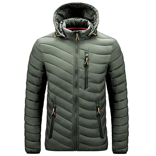 Veste légère en coton Legou homme XL avec col amovible blanc
