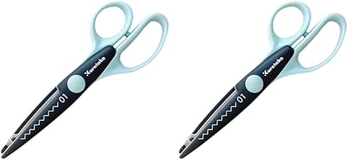 呉竹 はさみ クラフトはさみ 01 ピンキング KU230-1 (× 2)の商品画像（Amazon）