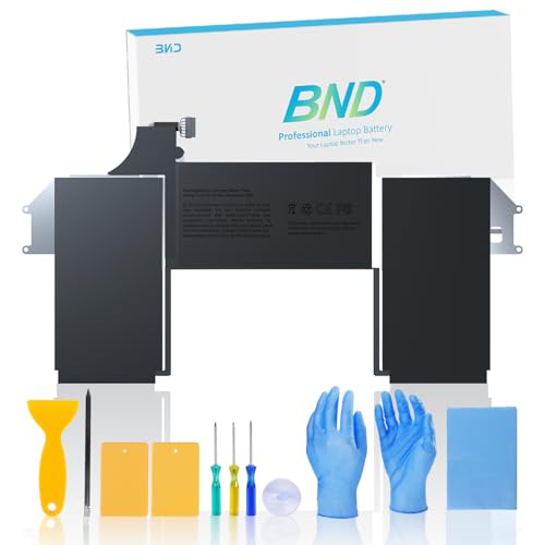 BND A1965 Laptop Battery Replacement for MacBook Air 13 inch Retina A1932(Late 2018 2019) A2179 (Early 2020) EMC 3184 3302 11.4V 49.9Wh