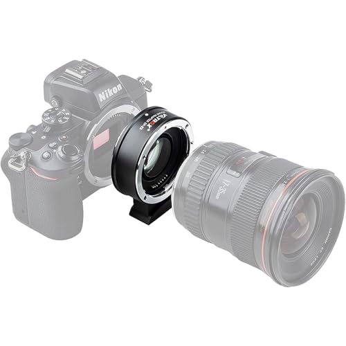 Image of VILTROX EF-Z2 Auto Focus Lens Adapter 0.71x Reducer Speedbooster Lens Converter Compatible with Canon EF Mount Lens to Nikon Z Mount Mirrorless Cameras Z5 Z6 Z6II Z7 Z7II Z50 Zfc