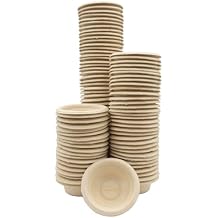 Pangea Small 0.5oz Paper Gecko Food & Water Cups, 100 ct.