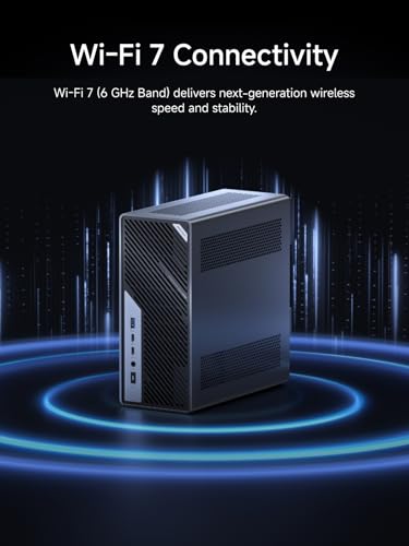 Image of MINISFORUM MS-02 Ultra Mini Workstation Core Ultra 9 285HX(24C /24T, up to 5.5GHz) Barebone without RAM /SSD /OS, 2x25G SFP+, 1x10G + 1x2.5G RJ45, HDMI|2xUSB4 V2 Output, 4x DDR5 Slot, 4x SSD Slot Mini PC