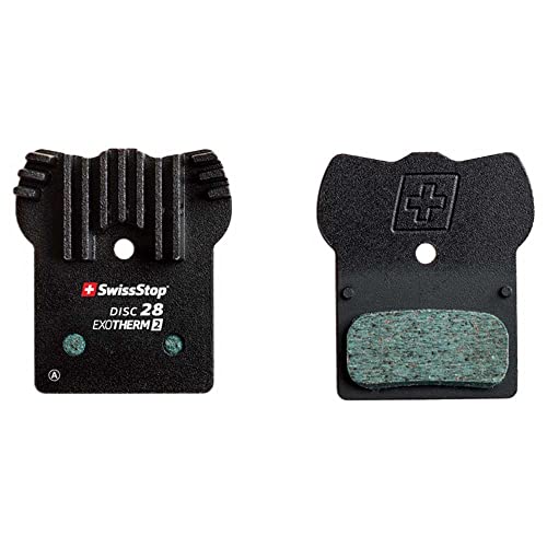 SWISSSTOP JG.Past.Freno SWIS.Disc 28 EXOTH2 Aleta Acero Shim Pastillas, Sport, Multicolor (Multicolor), Talla Única