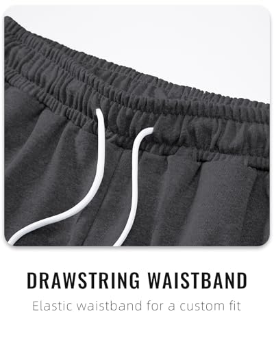 Image of Men's Cargo Sweat Shorts Casual Workout Athletic Jogger Gym SweatShorts