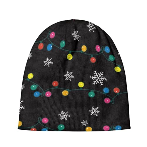 Babrukda Kids Winter Knit Hat, Christmas Tree Warm Hats for Cold Weather Children Beanie Skull Cap for Girls Boys Headwear2