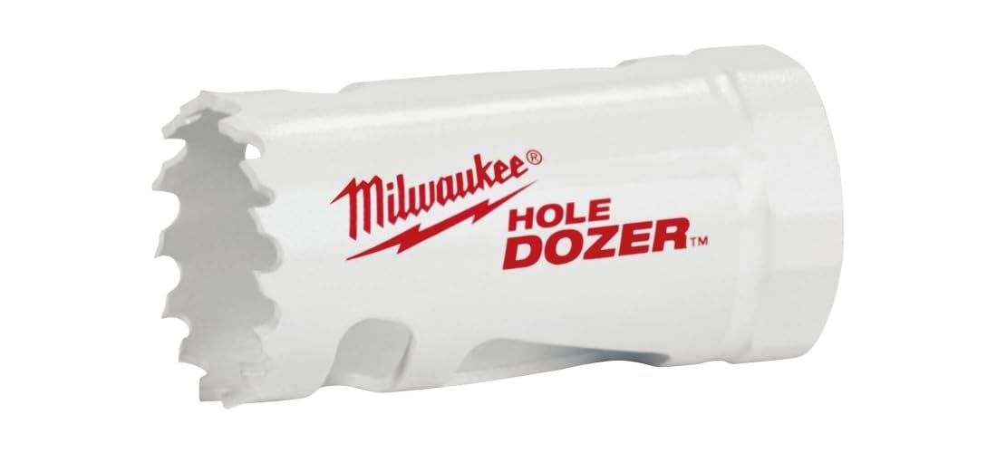 Milwaukee 49-56-0012 Dozer Hole Saw, White, Pack of 1