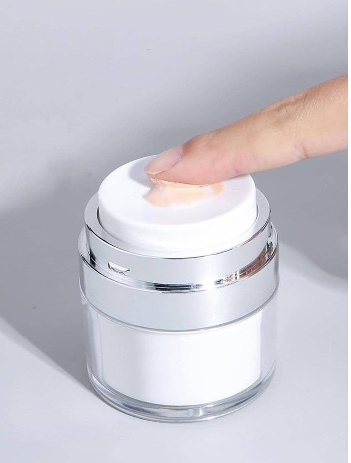 Vacuum Airless Lotion Dispenser Convenient and Hygienic Skincare Solution lotion Dispenser - Air Pump container 30ml
