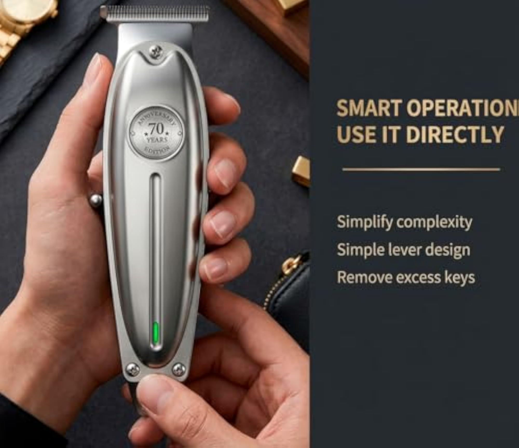 Steel ONE Trimmer Professional Hair Clippers for Men