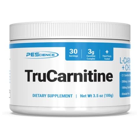 PEScience TruCarnitine, L-Carnitine-L-Tartrate Superior Absorption Formula, 30 Serving Cover