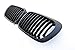 Pour BMW Série 3 E46 Coupé Cabriolet Calandre Sport Haricot Grille Noir Mat