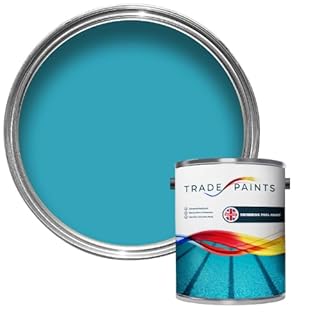 Swimming Pool Paint (5 Litre, Mermaid Blue BS18E51)