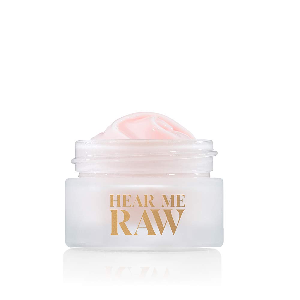 HEAR ME RAW The Hydrator with Prickly Pear+, Day Cream + Night Cream + Overnight Mask, Travel Size, 0.5 oz