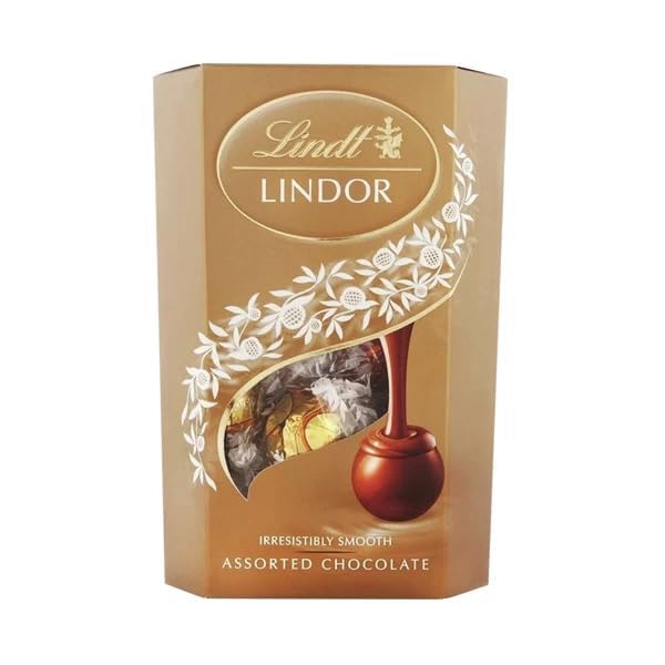 Lindt Lindor Assorted Chocolate Truffles Box | 200g (Pack of 3) | Irresistibly Smooth | Gift for Any Occasion or a Blissful Treat Just for You