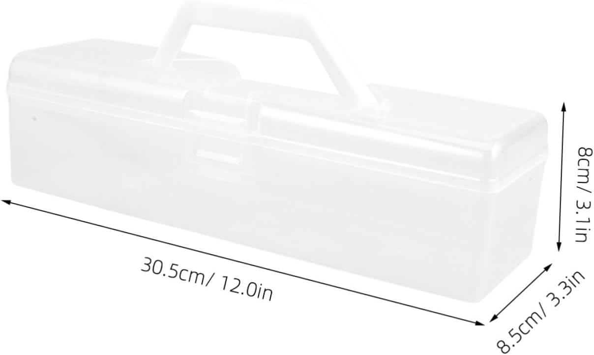 OUNONA Cake Carrier Portable Bread Box Snack Box Lid Airtight Cake Storage Cupcake Carrier for Travel