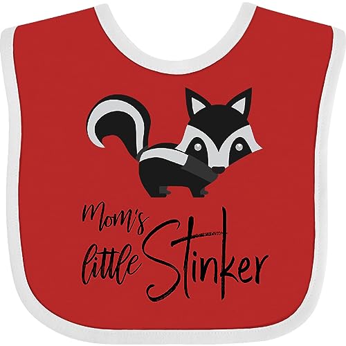inktastic Mom's Little Stinker Baby Bib