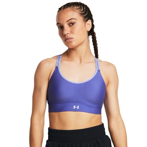 Image of Under Armour Women's Armour Mid Heathered Sports Bra