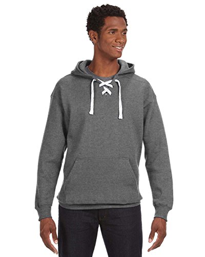 J. America NCAA Mens Sports lace up hoodie sweatshirt