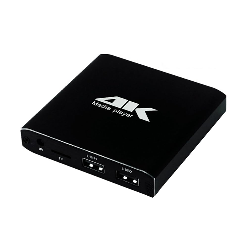Odtwarzacz multimedialny, 4K 265, odtwarzacz reklamowy, automatyczne odtwarzanie w pętli z dyskiem twardym TF/AV/USB, odtwarzacz multimedialny 1080p HD, wtyczka UE