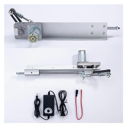Motor lineal de ciclo alternativo CC 24V con carrera ajustable de 30-150mm y controlador 3
