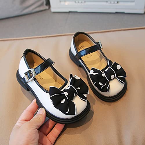 Little Kid Girl Fashion Autumn Girls Casual Shoes Thick Sole Round Toe Polka Dot Toddler Size 8 Boots Girls3