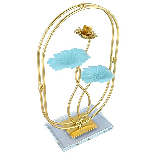 Ornement de feuille de en fer sculpture decoration maison chambre salon bureau Omabeta