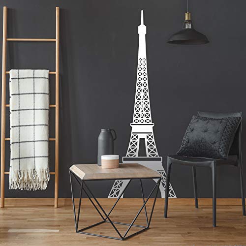 Vinilo decorativo Torre Eiffel 60 x 22 pulgadas