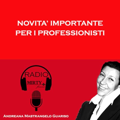 Novit&agrave; importante per i professionisti!