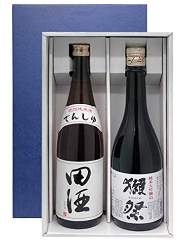 田酒　純米大吟醸　720ml２本セット Amazon.co.jp: オリジナル ギフトセット 田酒 特別純米 & 獺祭 純米大