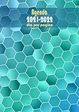  Agenda 2021-2022 dia por pagina: A4 Grande Calendario anual 2021 2022 1 día por 1 página (azul) español 365 dias 12 meses diaria Planificador