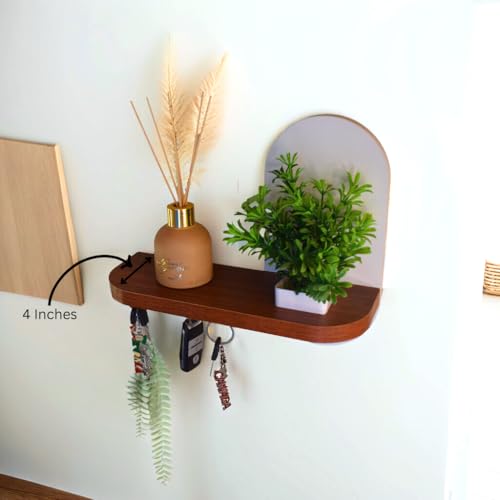 Porte-clés pour la maison InoSlashed avec pot de fleurs artificielles - 5