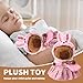 Imagen de LHOEST Capibara Peluche con Ropa Sombrero 9 Piezas Simulación Carpincho Peluche Kawaii Capybara Peluche de Capibara Animal de Peluche Carpincho Juguete de Peluche Capybara Regalo para Niños y Niñas