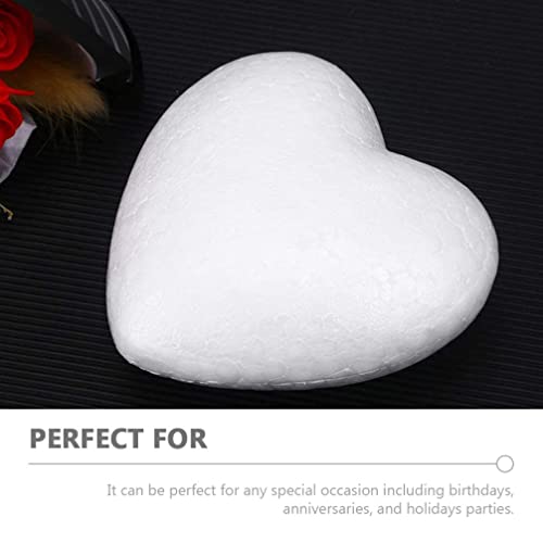 Cœur en mousse polystyrène de 28 cm pour création florale et DIY